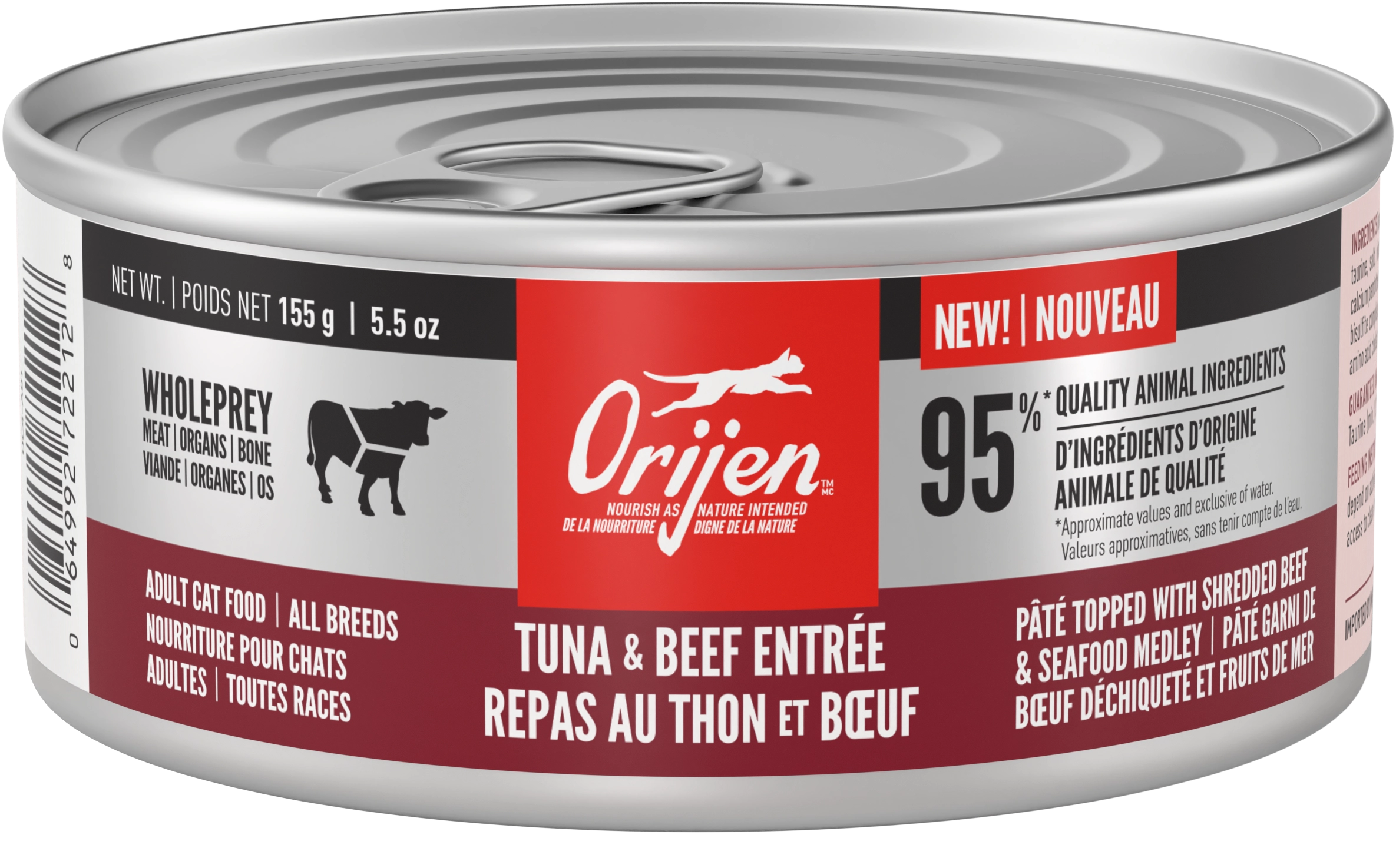 ORI Pate tuna Salmon & beef